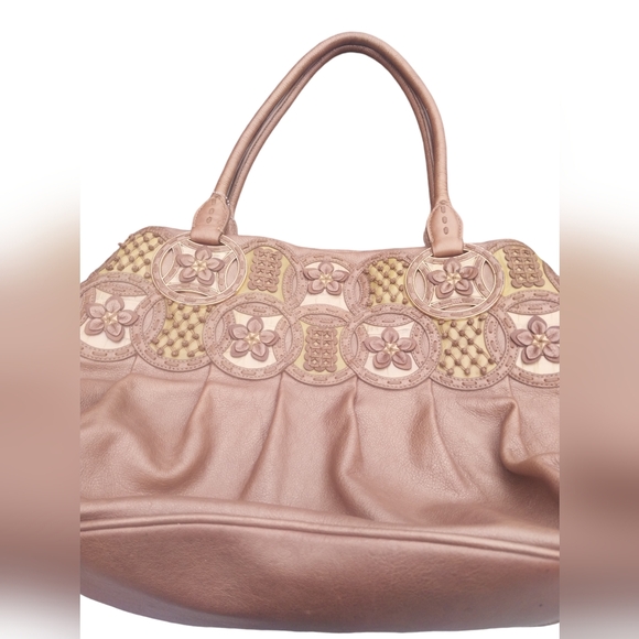 Brighton NALA Leather Metallic Bronze Masterpiece Collection Handbag RETIRED - Picture 6 of 16